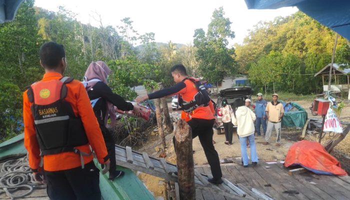 Lima Belas Penumpang Kapal dari Morowali Dievakuasi Selamat di Perairan Toronipa Konawe