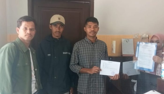Dugaan Mangkraknya Pembangunan Asrama Mahasiswa Mubar di Kendari Resmi Dilaporkan ke Kejati Sultra