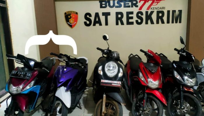 Pemuda Spesialis Curanmor di Kendari, Konsel dan Konut Diamankan Buser77 Satreskrim Polresta Kendari