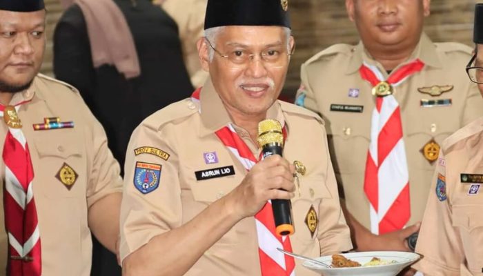 Dipimpin Sekda Sultra, Upacara Ulang Janji dan Renungan Malam Hari Pramuka ke-63 Tahun Berlangsung Khidmat