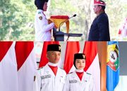 Peserta Paskibraka Sultra Tetap Kenakan Hijab Saat Bertugas di Upacara HUT RI