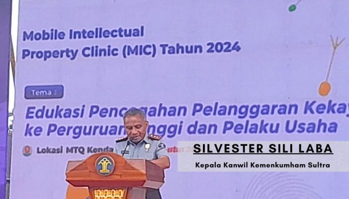 Kemenkum HAM Sultra Gelar MIC Tahun 2024, Sediakan Layanan Konsultasi Kekayaan Intelektual