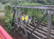 Jembatan Konstruksi Bailey Buka Akses Transportasi Desa Wia-Wia Koltim