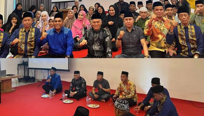 Karo Kesra Dampingi Sekda Asrun Lio Sambangi Kafilah Sultra yang Ikut Kompetisi MTQ Nasional di Samarinda