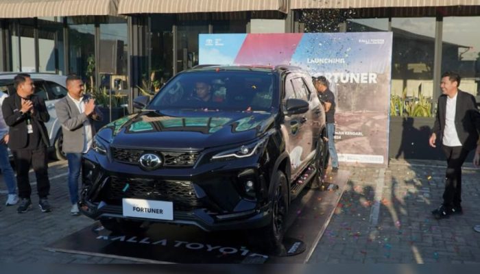 New Fortuner 2024 Resmi Mengaspal di Kendari! Ada Fitur In-Car Wifi Hotspot via Fitur T Intouch