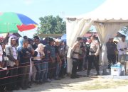 Polresta Kendari Kerahkan Puluhan Personel Amankan Giat Penetapan Nomor Urut Paslon Bupati Konkep