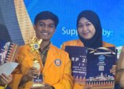 Dua Mahasiswa ini Harumkan Nama Kampus UHO, Raih Juara 3 LKTI Nasional
