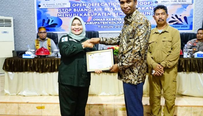 Menuju Kabupaten Sehat 2025, Pemda Kolut Deklarasi Open Defecation Free (ODF): Stop BAB Sembarangan!