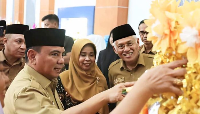 Andap Beber Filosofi Hiasan Bunga Male Ditampilkan Biro Kesra Saat Peringatan Maulid Nabi