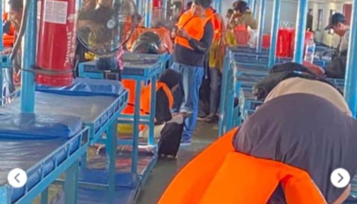 Kapal Rute Wanci – Kendari Kandas di Perairan Wawonii, 97 Penumpang Menunggu Bantuan SAR 