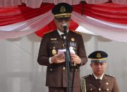 Kajati Sultra Sampaikan Amanat Jaksa Agung RI Saat Upacara Peringatan Hari Lahir Kejaksaan RI