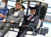 Sekda Asrun Lio Wakili Pj Gubernur Sultra Hadiri Upacara Peringatan HUT ke-79 TNI