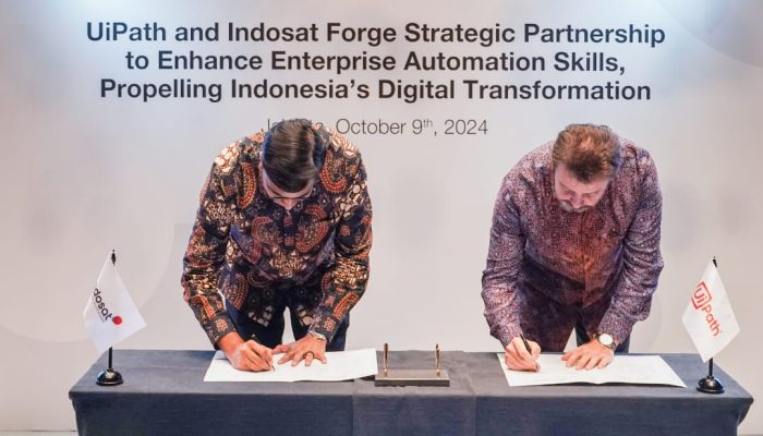 UiPath dan Indosat Jalin Kemitraan Tingkatkam Talenta Digital Lewat Enterprise Automation