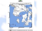 Gempa Bumi Tektonik Guncang Masaloka Raya, Bombana