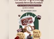 Amanda Brownies Buka Cabang ke-136 di Kendari, Gaet Kolaborasi UMKM Lokal