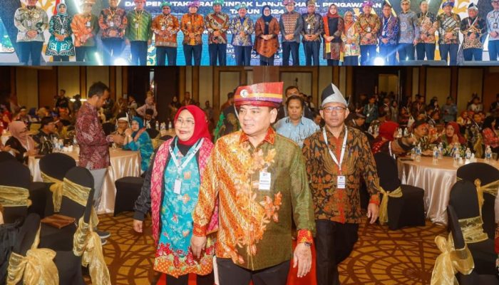 Pj Gubernur Sultra Hadiri Rakornas Pengawasan Pemerintahan Daerah 2024