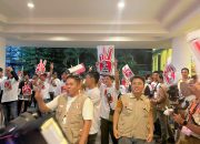 Euforia Debat Perdana Pilkada Kota Kendari, Timses Heboh Adu Yel-yel