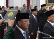 Prabowo Resmi Lantik Jajaran Menteri Kabinet Merah Putih di Istana
