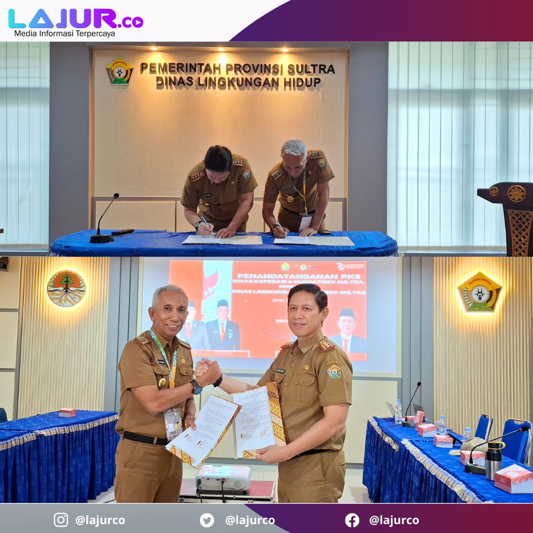 Ketgam 3: DLH Sultra dan Dinas Koperasi Sultra menyepakati kerjasama pembentukan koperasi maggot pada Oktober lalu.