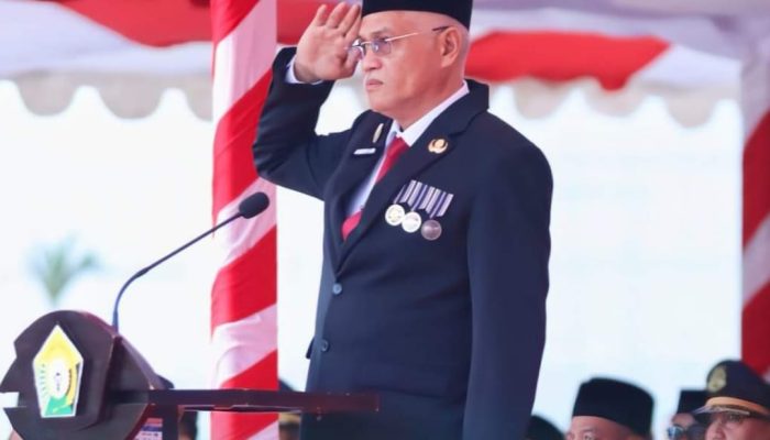 Sekda Sultra Pimpin Upacara Hari Pahlawan