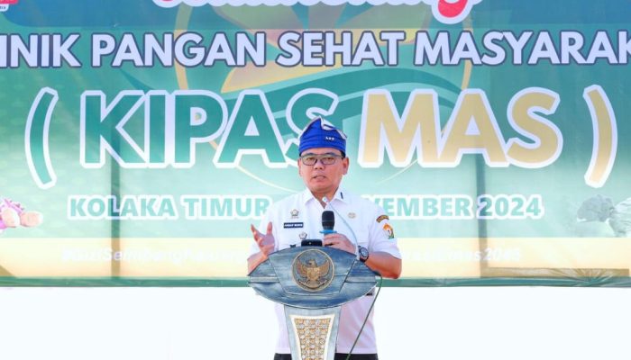 Pj Gubernur Sultra Luncurkan Program Klinik Pangan di Koltim