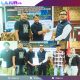 Dari Kiri, Zainal Ishaq/AJI Kendari (Pimpinan Sidang Konferwil), Wiwid/Sultranesia (Sekretaris Terpilih), Nuryadi/Lentera Sultra (Ketua Terpilih), Upi Asmaradhana (AMSI Pusat), Djufri Rahim/Sultrakini (Ketua Dimisioner/Korwil Wilayah Timur AMSI), Lina/Lajur.co (Sekretaris Sidang Konferwil).