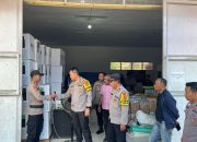 Jelang Pencoblosan 27 November, Kapolresta Kendari Pantau Langsung Persiapan Logistik Pemilu 