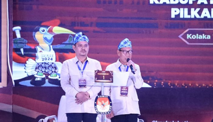Politisi NasDem Puji Penampilan Duet ASMARA Saat Debat Kedua Pilkada Koltim