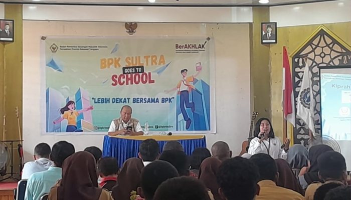 Kunjungi Tiga SMK di Kendari, BPK Sultra Edukasi Peran Pengelolaan Keuangan Negara
