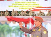 Instruksi Andap ke Satpol PP saat Pimpin Apel Kesiapsiagaan Pilkada Serentak di Sultra