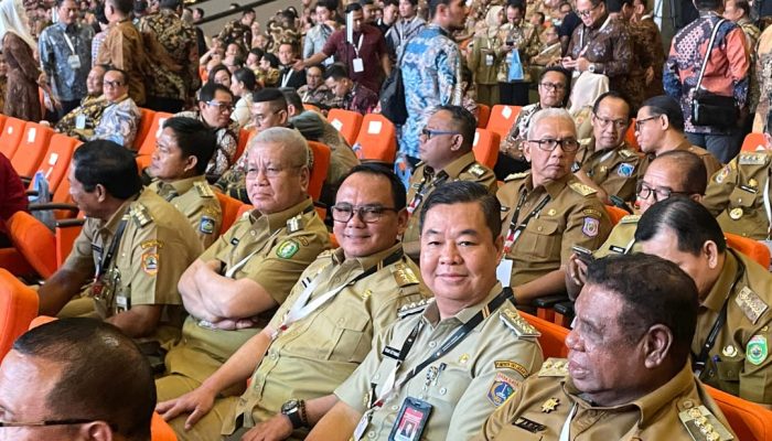 Pj Gubernur Sultra Hadiri Rakornas Implementasi Asta Cita yang Dibuka Presiden Prabowo