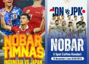 Ini 4 Cafe Estetik Lokasi Nobar Indonesia vs Jepang Paling Seru di Kota Kendari