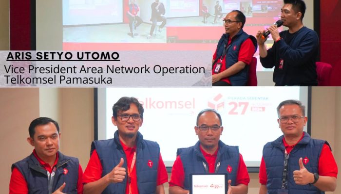 Kesiapsiagaan Telkomsel Pamasuka Sukseskan Pemilu Serentak 2024: Petakan 426 POI, Standby 24 Jam!
