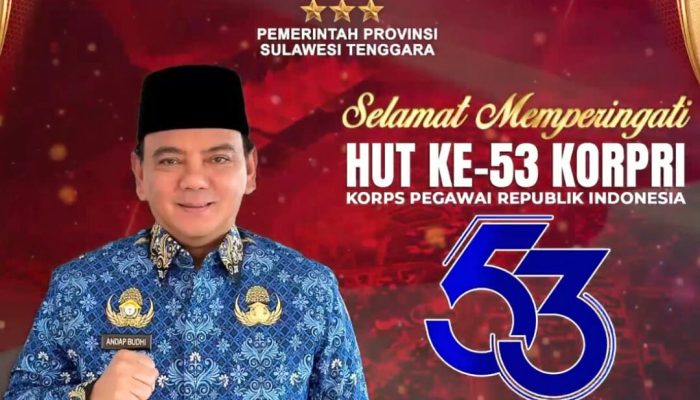 HUT ke-53 Korpri, Pj Gubernur Andap Serukan Pelayanan Publik yang Makin Baik Menuju Indonesia Emas 2045