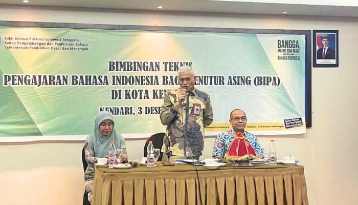 Dorong Internasionalisasi Bahasa Indonesia, Kantor Bahasa Sultra Seragamkan Kurikulum BIPA