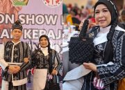 Potret Elegan Padu Padan Tenun Mantik Mekongga Khas Leluhur Kolaka & Tas Rajut Talikur Hand Made