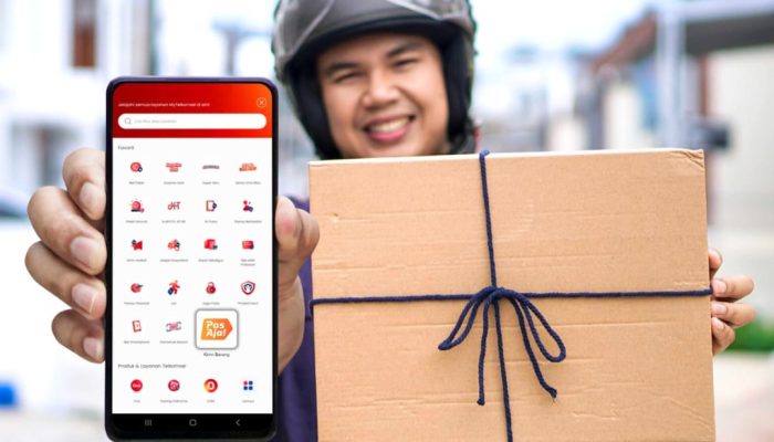 Kirim Paket Lebih Praktis Pakai Fitur ‘Kirim Barang’ PosAja di Aplikasi MyTelkomsel Super App