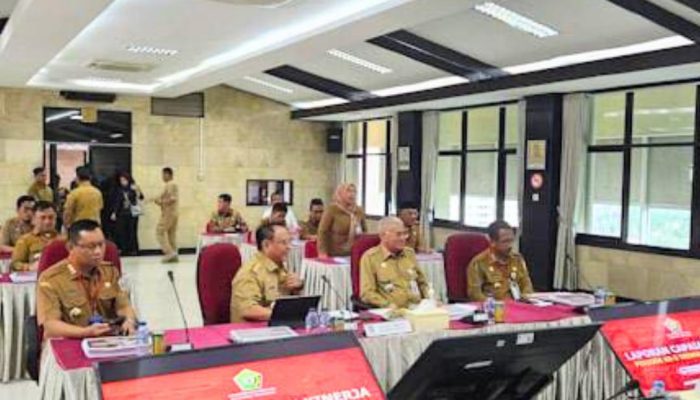 Pj Gubernur Andap Budhi Paparkan Capaian Kinerja Triwulan V di Kemendagri