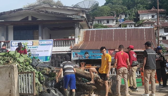 Gotong-royong Pemprov Sultra, Pemkot Kendari & Sentra Meohai, Antisipasi Banjir di Lorong Lasolo