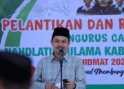 Ini Pesan Abd Azis Saat Hadiri Pelantikan Pengurus NU Koltim