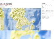 Waspada! Wilayah Lalolae Koltim Diguncang Gempa Belasan Kali Dalam Sehari