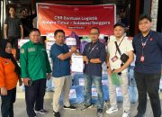 Telkomsel Branch Kendari Salurkan Bantuan Korban Terdampak Gempa Bumi Koltim