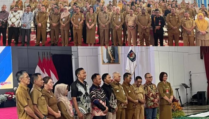 Sekda Sultra Hadiri Rakornas Optimalisasi Implementasi Produk Hukum Daerah di Kaltim