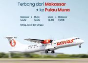 Pesawat Wings Air Kembali Buka Rute Flight Muna-Makassar Mulai 14 Februari 2025