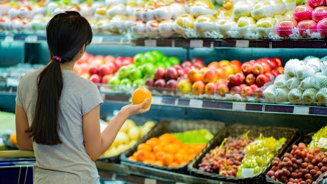 Sayur , Buah , Mikroplastik