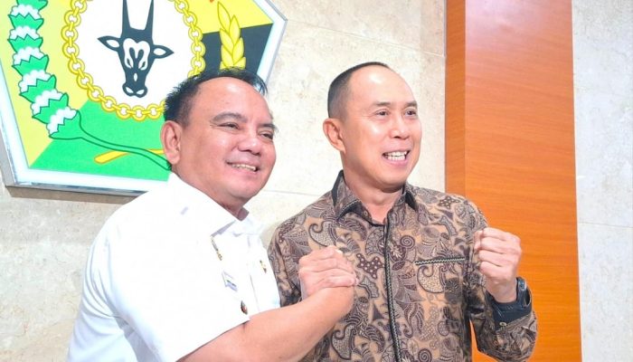 ASR Silaturahmi Perdana Dengan Pj Gubernur Andap Budhi Revianto