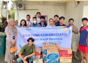Asmo Sulsel Bantu Korban Bencana Banjir di Makassar