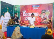 Sambil Masak, Master Chef La Ode Kampanye Makanan Bergizi di Event Cooking Demo Indogrosir