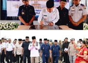 Gubernur Andi Sumangerukka Resmikan Terminal Lacaria Plus SPAM Pakue Utara