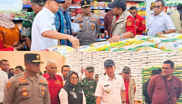 Gubernur Sultra Bareng Kapolda Sidak Pasar & Gudang Sembako Jelang Lebaran